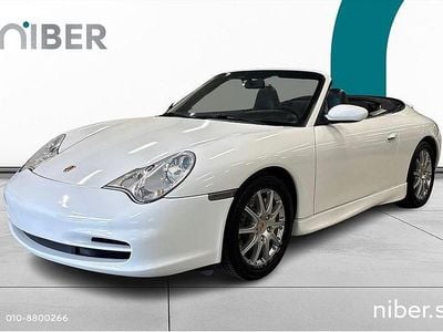 Begagnad Porsche 911 Carrera 301 HK (221 kW) 2001 Silver Cab