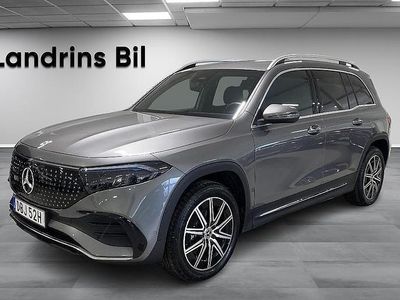 Mörkgrå Begagnad 2024 Mercedes EQB300 AMG line SUV | 539 900 kr (Dyr)