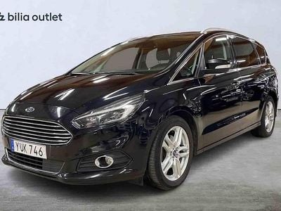 Svart Begagnad 2018 Ford S-MAX S Minibuss | 169 900 kr (Lite dyr)