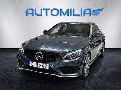 Grå Begagnad 2016 Mercedes C220 AMG line Sedan | 199 900 kr (Bra pris)