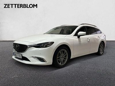 Vit Begagnad 2015 Mazda 6 Kombi | 149 900 kr (Dyr)