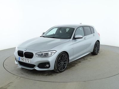 Begagnad BMW 118 M Sport 151 HK (111 kW) 2016 Silver Halvkombi