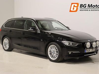 Svart Begagnad 2013 BMW 320 Luxury Line Kombi | 128 900 kr (Lite dyr)