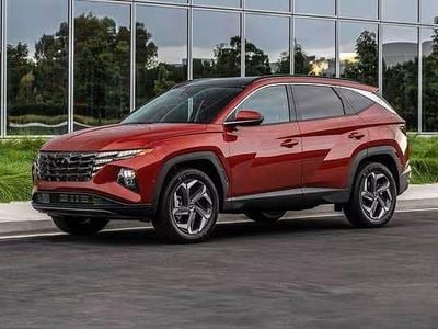 Rödmetallic Begagnad 2023 Hyundai Tucson Advanced SUV | 374 900 kr (Lite dyr)