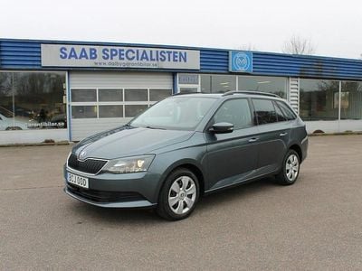 Mörkgrå Begagnad 2015 Skoda Fabia Ambition Kombi | 89 800 kr