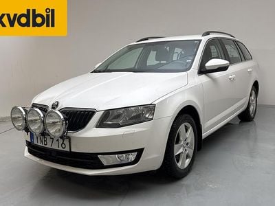 Begagnad Skoda Octavia 110 HK (80 kW) 2017 Vit Kombi