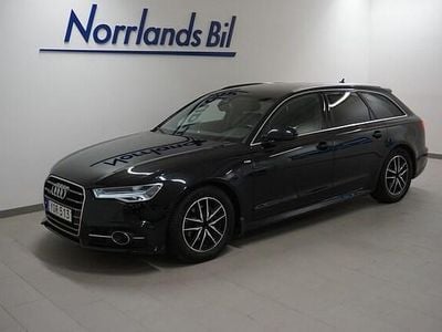 Mytsvart metallic Begagnad 2017 Audi A6 S-Line Kombi | 249 900 kr (Dyr)