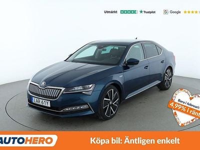 Begagnad Skoda Superb LAURIN & KLEMENT 220 HK (161 kW) 2020 Blå Halvkombi