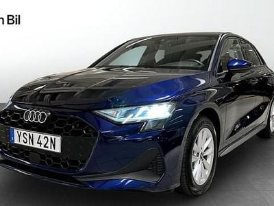 Begagnad Audi A3 Proline 150 HK (110 kW) 2024 Navarrablå metallic Sedan