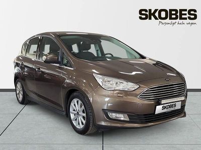 Brun Begagnad 2017 Ford C-MAX Titanium Minibuss | 109 100 kr (Marknadspris)