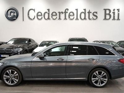 Grå Begagnad 2019 Mercedes C300e Avantgarde Kombi | 229 899 kr (Marknadspris)