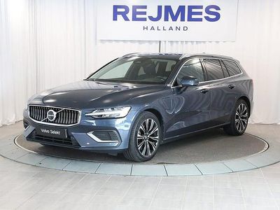 Begagnad Volvo V60 Core 253 HK (186 kW) 2022 Mörkblå Kombi