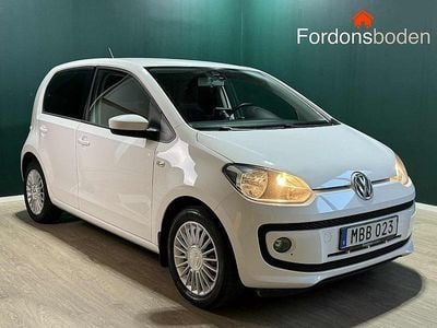 Vit Begagnad 2014 VW up! high up! Halvkombi | 49 900 kr (Bra pris)