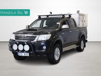 Begagnad Toyota HiLux 171 HK (125 kW) 2012 Svart Pickup