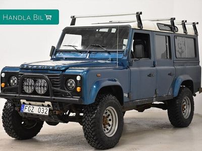 begagnad Land Rover Defender 110 Kombi 2.5 TD5 4x4 Taklucka Skinn Drag 122hk