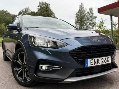 Blå Begagnad 2020 Ford Focus Active Kombi | 159 900 kr (Marknadspris)