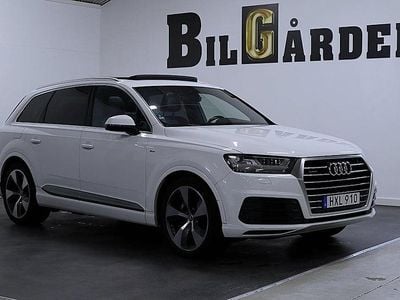 Vit Begagnad 2015 Audi Q7 S-Line SUV | 239 900 kr (Marknadspris)