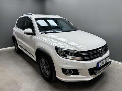 Vit Begagnad 2014 VW Tiguan R-line SUV | 89 900 kr (Marknadspris)