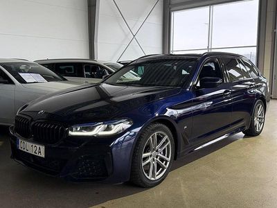 Begagnad BMW 520 M Sport 190 HK (139 kW) 2020 Blå Kombi