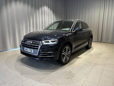 Begagnad Audi Q5 S-Line 234 HK (172 kW) 2020 Blå SUV