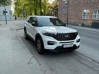 Vit metallic Begagnad 2023 Ford Explorer SUV | 475 000 kr