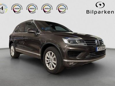 Begagnad VW Touareg 204 HK (150 kW) 2015 Mörkbrun SUV