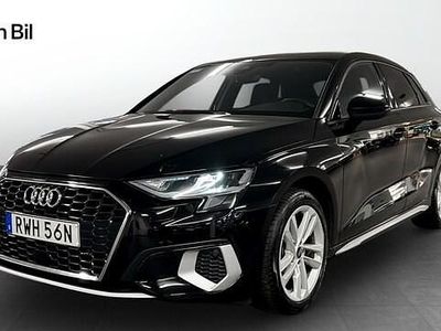 Brilliantsvart Begagnad 2023 Audi A3 Proline Sedan | 239 900 kr (Marknadspris)