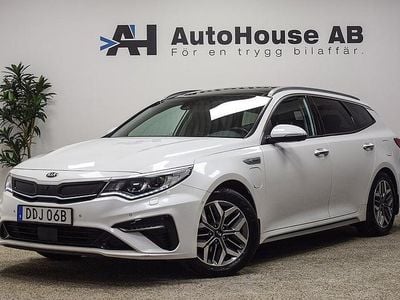 Begagnad Kia Optima Hybrid Sport 205 HK (150 kW) 2020 Vit Sedan