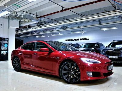 begagnad Tesla Model S 75D 525HK AUTOPILOT MED KOMFORTFUNKTIONER