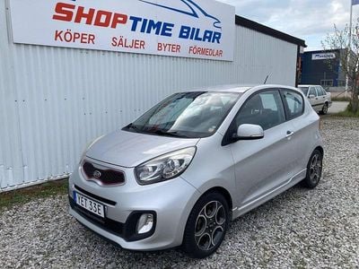 Begagnad Kia Picanto 86 HK (63 kW) 2012 Silver Halvkombi
