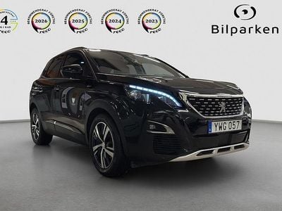 Svart Begagnad 2017 Peugeot 3008 GT-line SUV | 179 990 kr (Lite dyr)