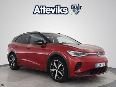 Röd Begagnad 2023 VW ID.4 GTX SUV | 359 900 kr (Marknadspris)