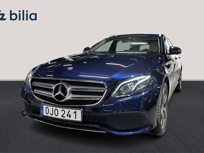 begagnad Mercedes E350 d 4MATIC 4M 258HK SE EDITION PREMIUM DRAG EN ÄGARE! 2018 Blå
