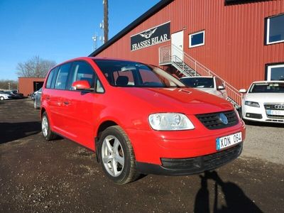 begagnad VW Touran 1.6 Euro 4 Ny besiktad Ny servad!