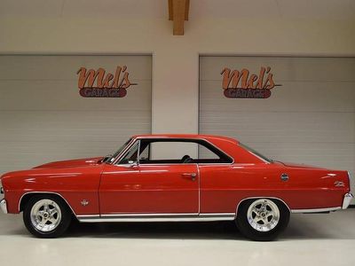 Röd Begagnad 1966 Chevrolet Nova SS Sportkupé | 395 000 kr
