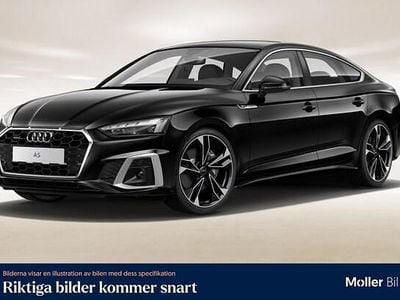 Mytsvart metallic Begagnad 2021 Audi A5 Sportback S-Line Halvkombi | 374 900 kr (Marknadspris)