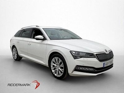 Begagnad Skoda Superb Business Line 156 HK (114 kW) 2020 Vit Kombi