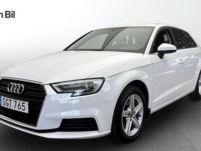 Begagnad Audi A3 Proline 150 HK (110 kW) 2019 Vit Sedan