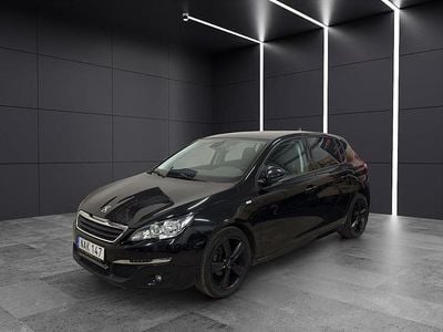 Begagnad Peugeot 308 Active 110 HK (80 kW) 2016 Svart Halvkombi