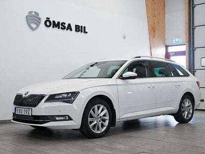 Begagnad Skoda Superb Business Line 190 HK (139 kW) 2019 Vit Kombi