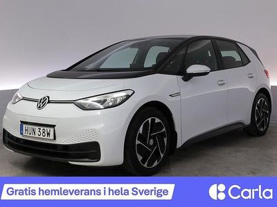 Vit Begagnad 2021 VW ID.3 Pro Performance Halvkombi | 204 990 kr (Lite dyr)
