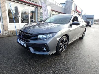 Begagnad Honda Civic Elegance 126 HK (92 kW) 2018 Gråmetallic Halvkombi