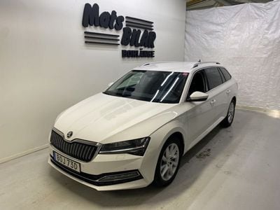 Begagnad Skoda Superb Style 157 HK (115 kW) 2020 Vit Kombi