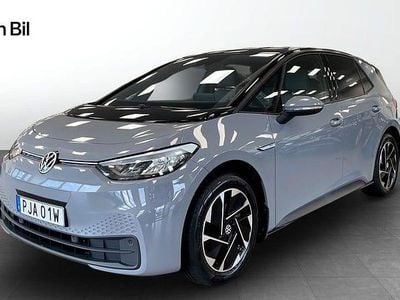 Begagnad VW ID.3 Pro 150 kW (204 HK) 2022 Grå Halvkombi