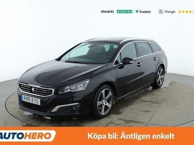 Svart Begagnad 2017 Peugeot 508 SW GTi Kombi | 144 000 kr (Marknadspris)