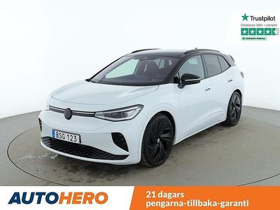 Vit Begagnad 2021 VW ID.4 GTX SUV | 354 000 kr (Bra pris)