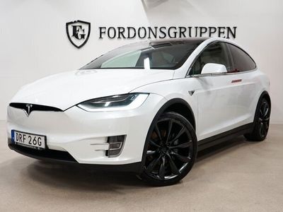 begagnad Tesla Model X Long Range Plus (423HK) 7-Sits / FSD / SE SPEC