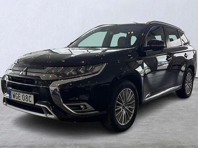 Begagnad Mitsubishi Outlander P-HEV 135 HK (99 kW) 2019 Svart SUV