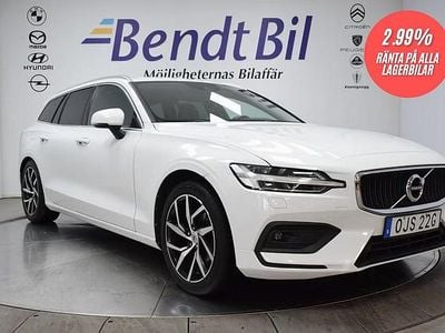 Vit Begagnad 2019 Volvo V60 Momentum Kombi | 224 500 kr (Marknadspris)