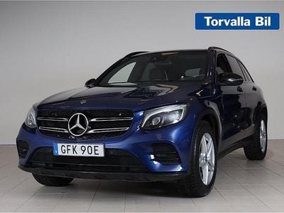 Blå Begagnad 2019 Mercedes GLC220 AMG SUV | 329 900 kr (Marknadspris)